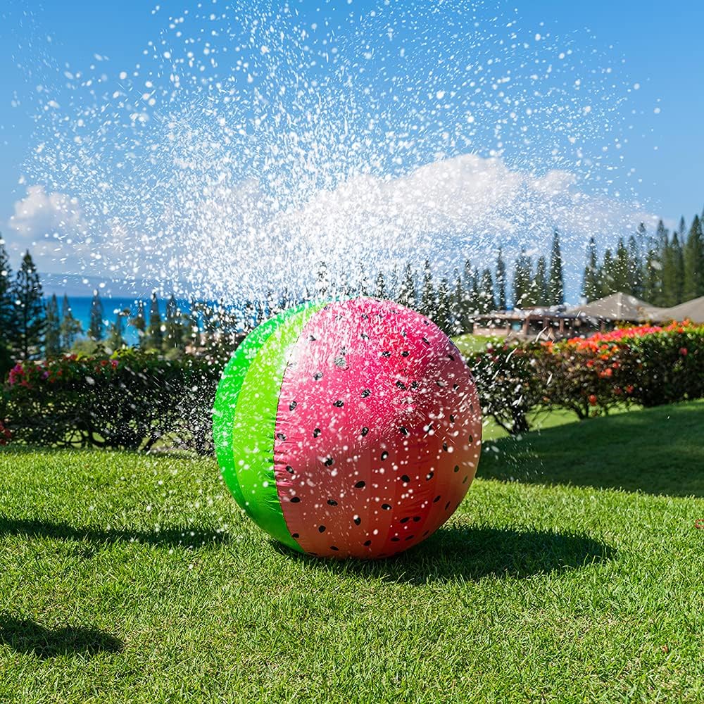 Giant Watermelon Sprinkler Ball