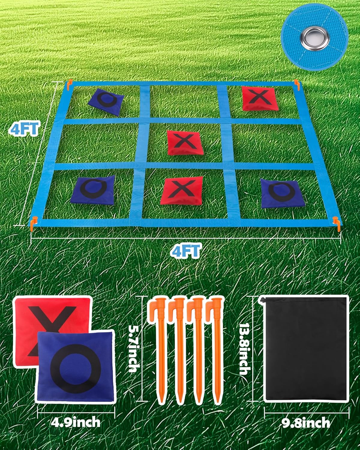 Giant Tic Tac Toe Bean Bag Game