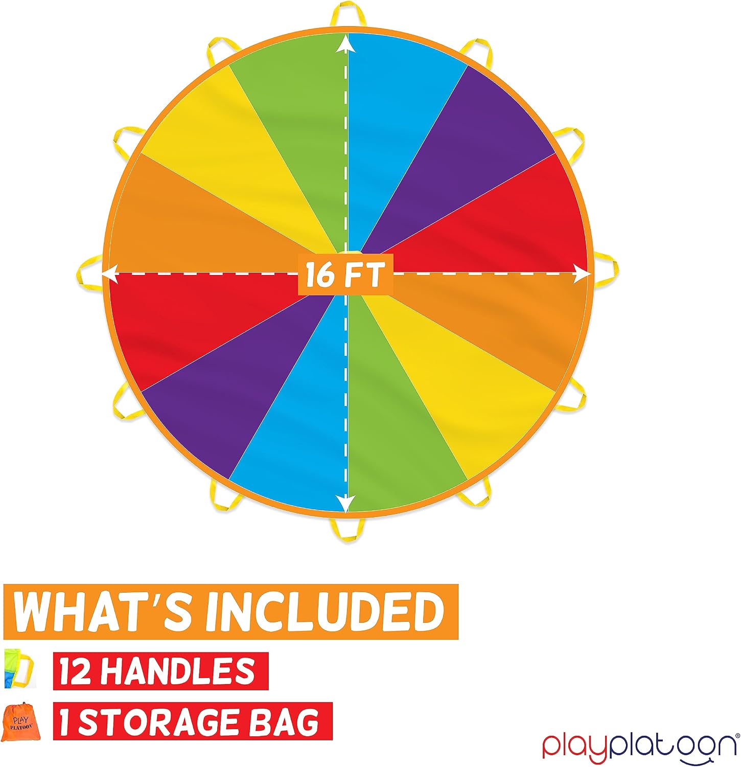 Rainbow Parachute Group Game