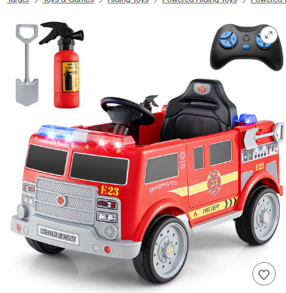 12V Kids Ride-On Police Car