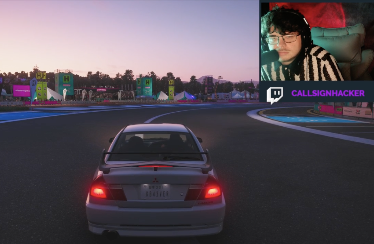 Racing in Forza Horizon 6
