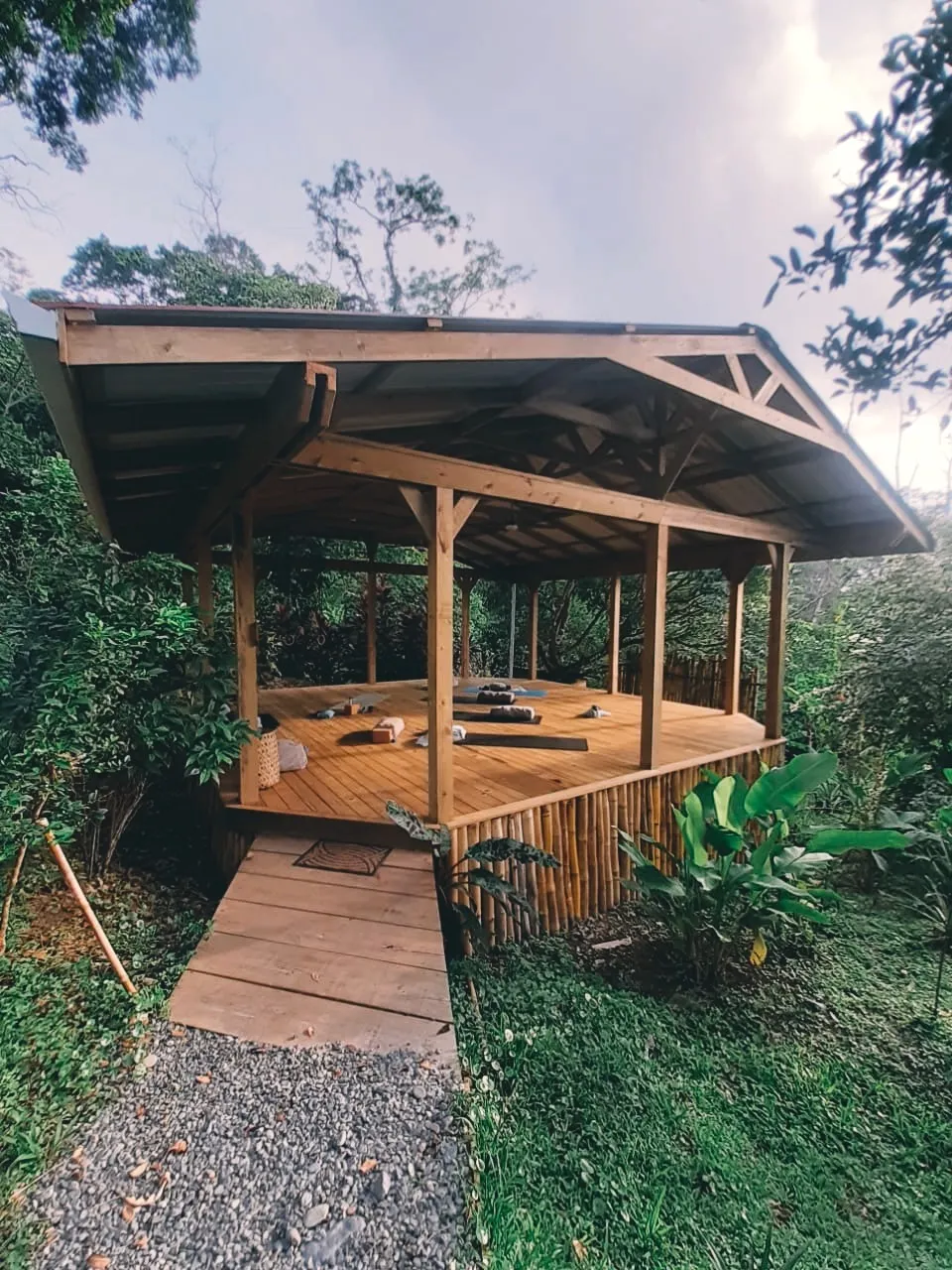 Retreat scenery