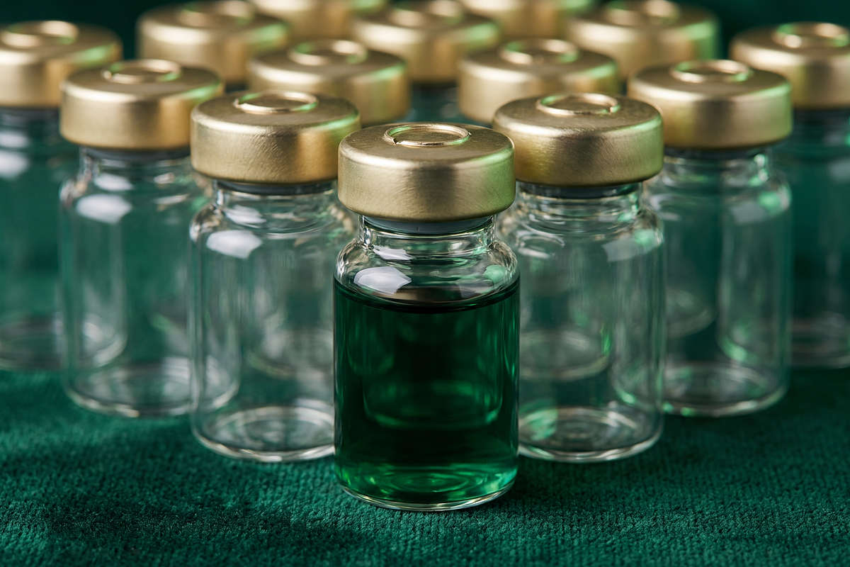 Peptide therapy vials