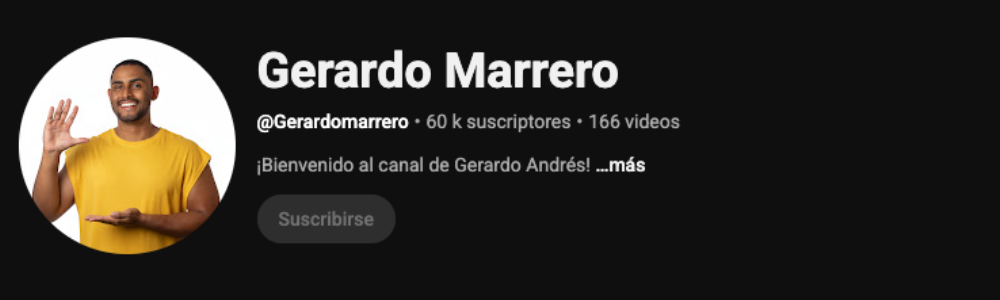 Gerardo YouTube