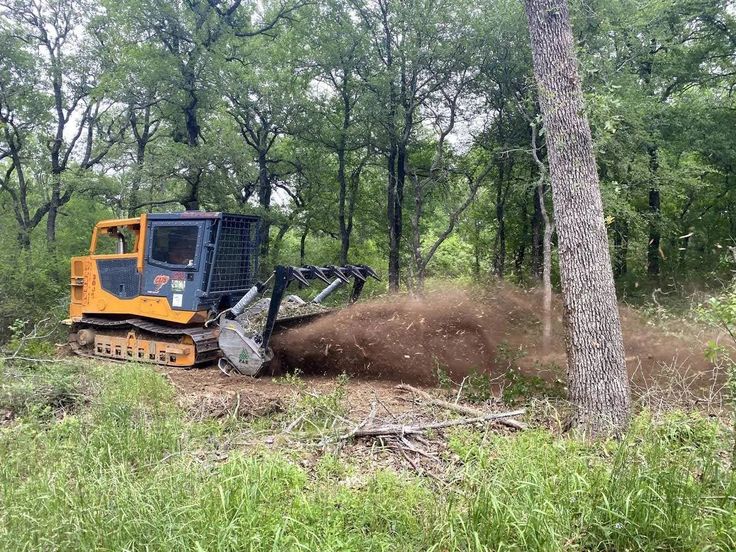 Land Clearing Excavator