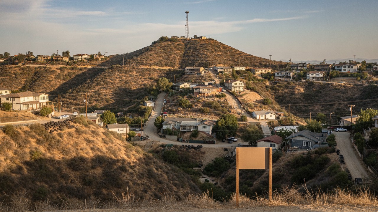 Dictionary Hill in Spring Valley, CA