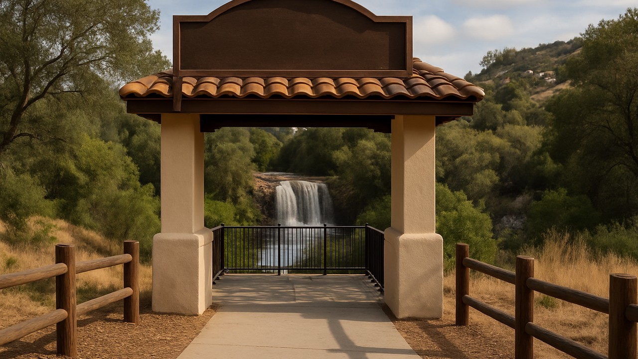 Rancho Bernardo Waterfall Viewpoint in Rancho Bernardo, CA