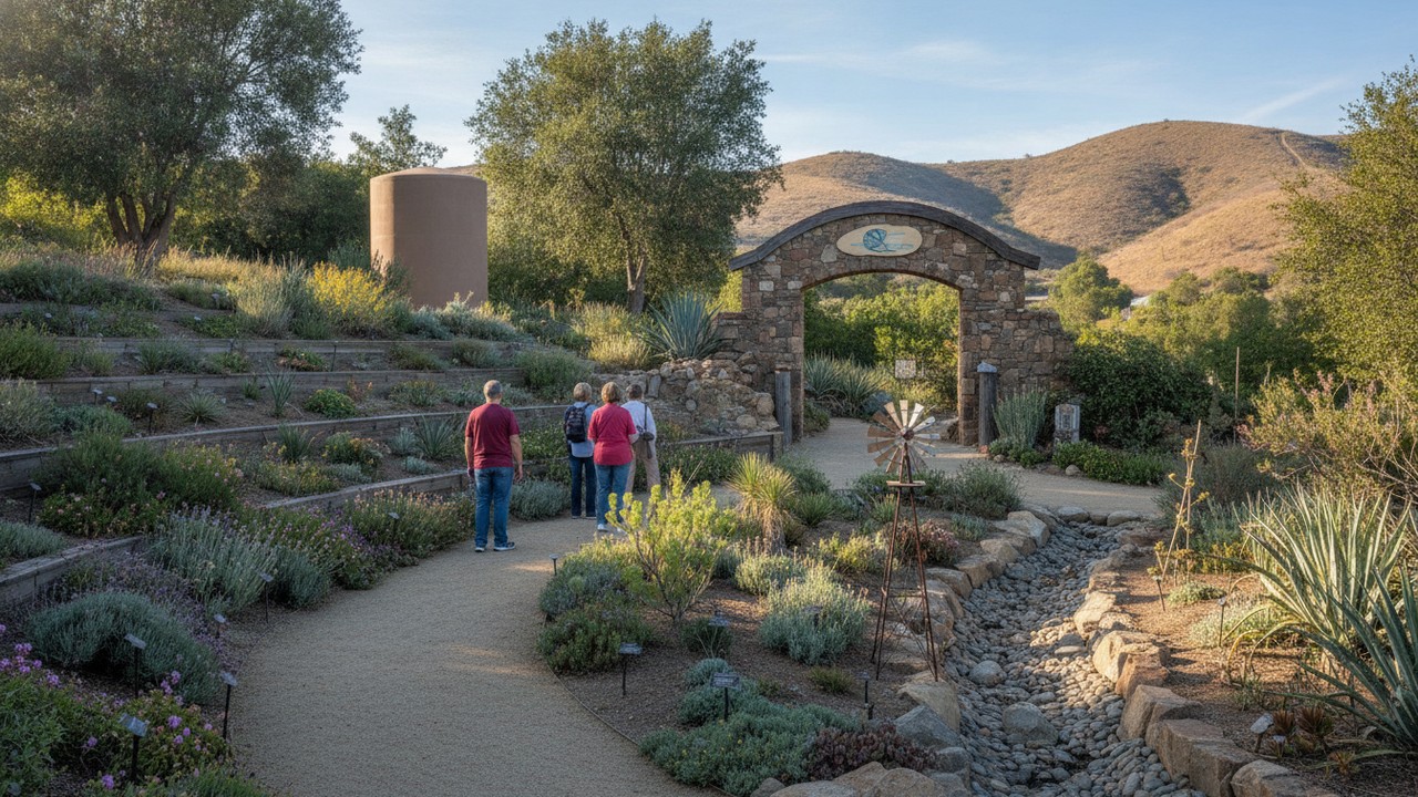The Water Conservation Garden in El Cajon, CA