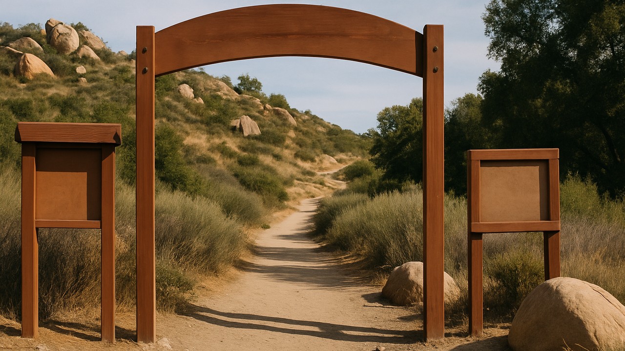 Fry Koegel Trail in Poway, CA