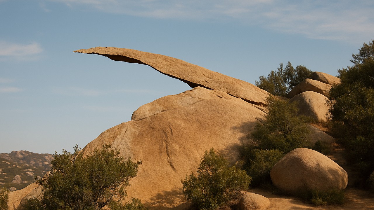 Potato Chip Rock in Poway, CA