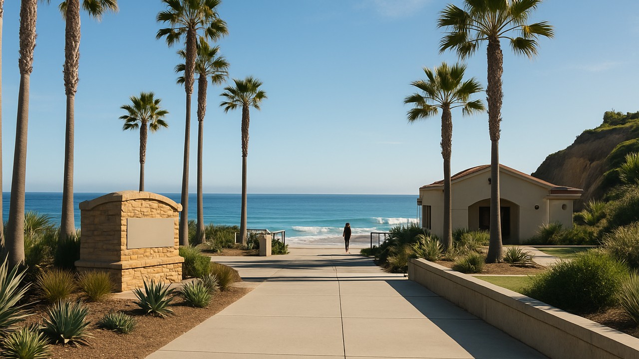 Fletcher Cove Beach Park in Solana Beach, CA