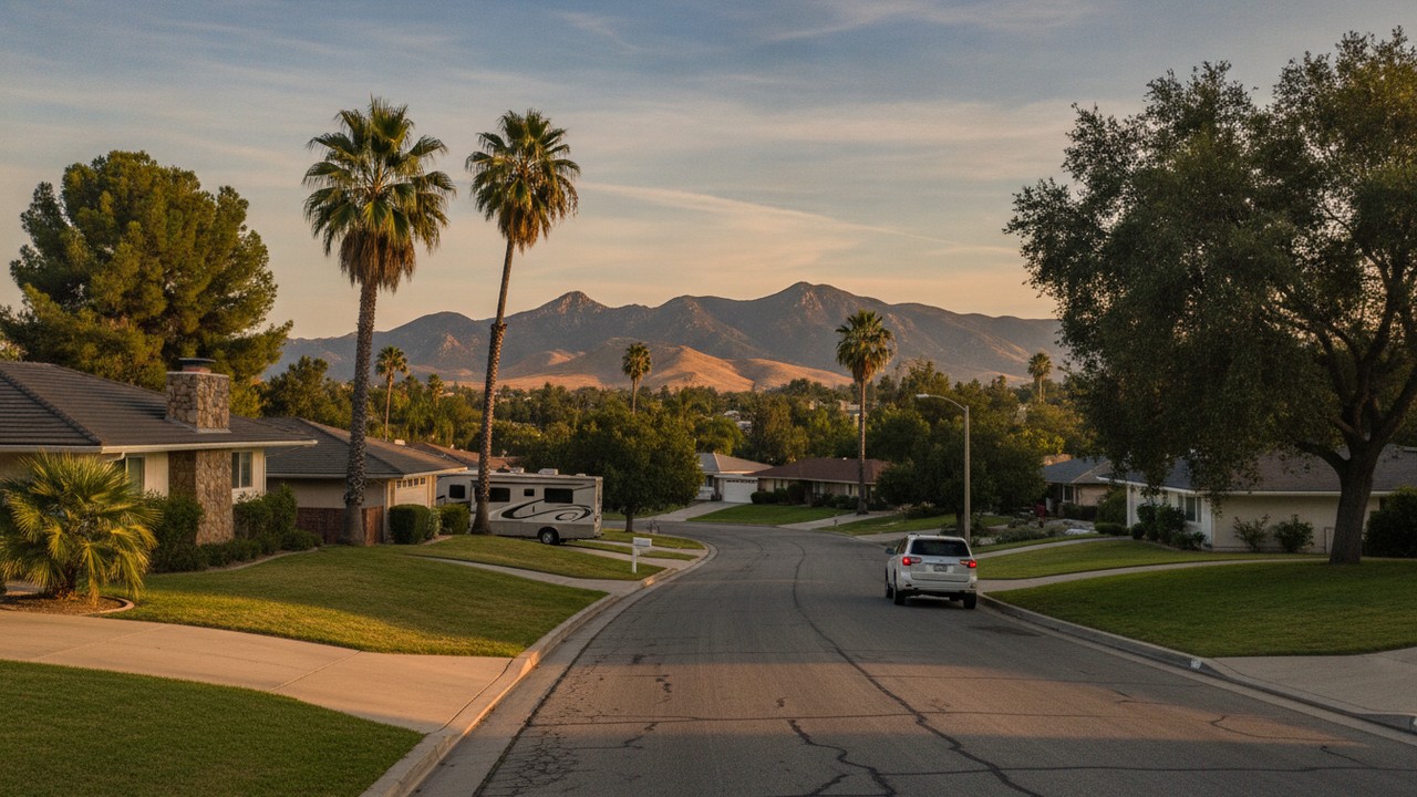 Fletcher Hills near El Cajon, CA