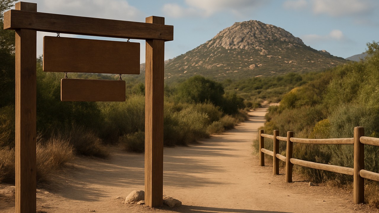 Iron Mountain Trailhead in Poway, CA