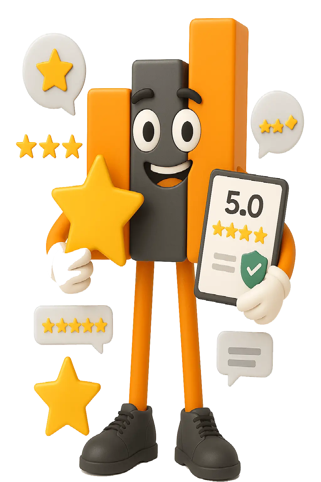 AELESTRA - Aely is using Reputation Management Dashboard with review analytics