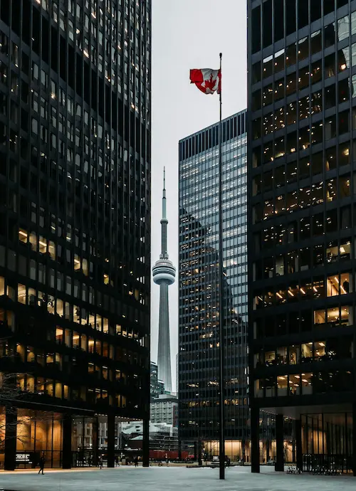 Toronto market image used on AELESTRA market page