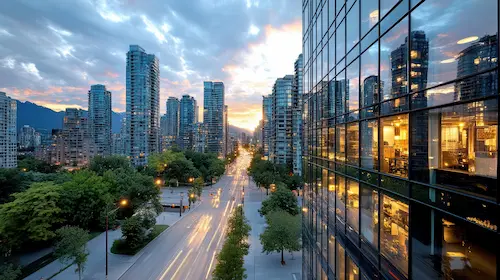 British Columbia market image used on AELESTRA market page