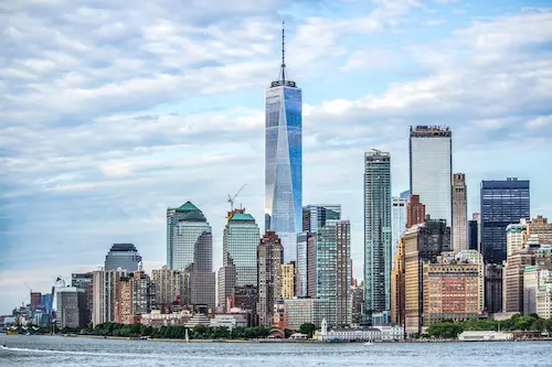 New York market image used on AELESTRA premium all-in-one marketing platform page