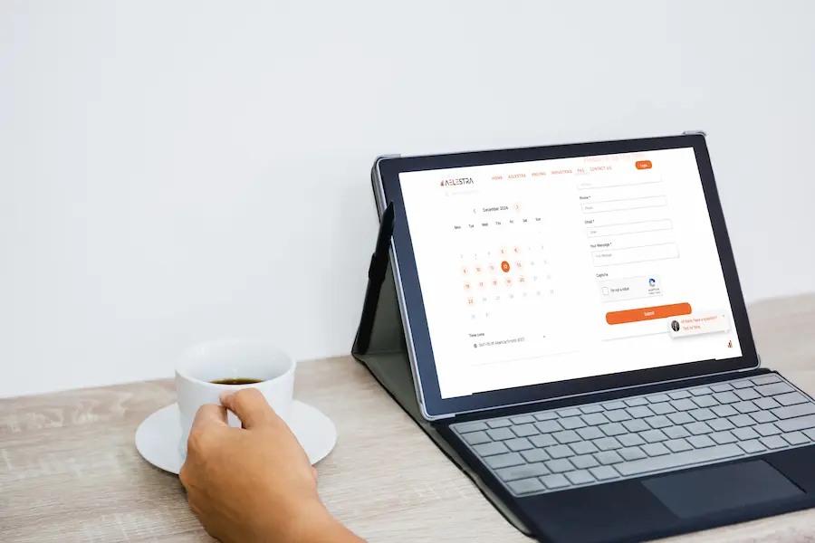 Aelestra's Booking System