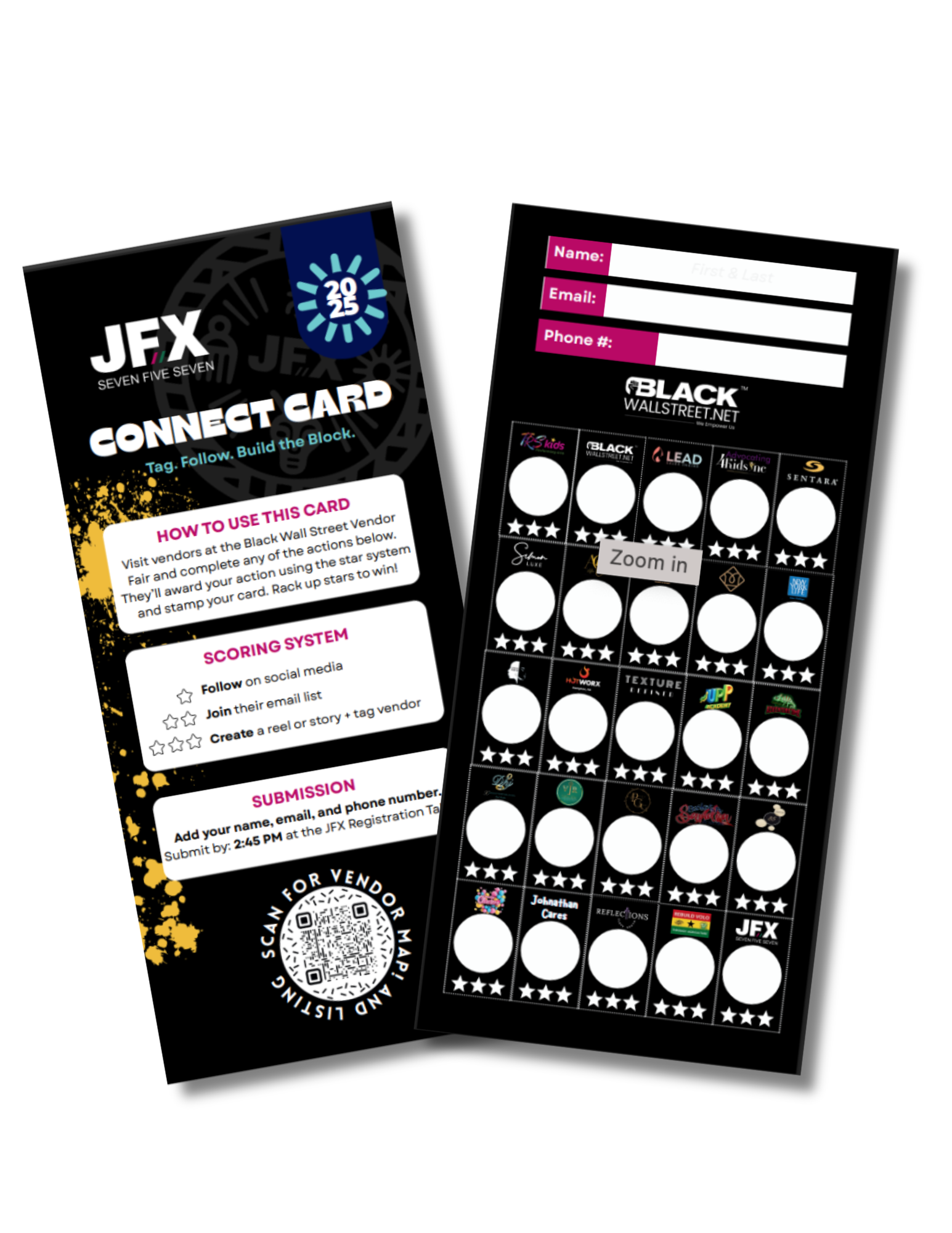 JFX 757 connect card system