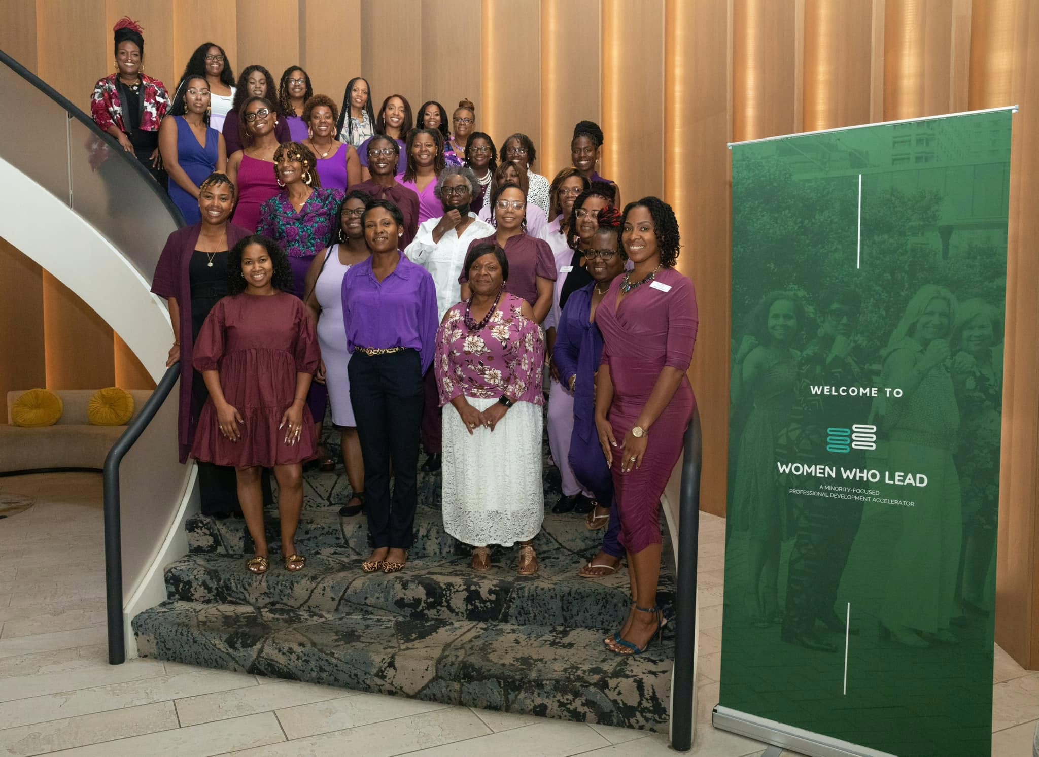 Women Who Lead program participants