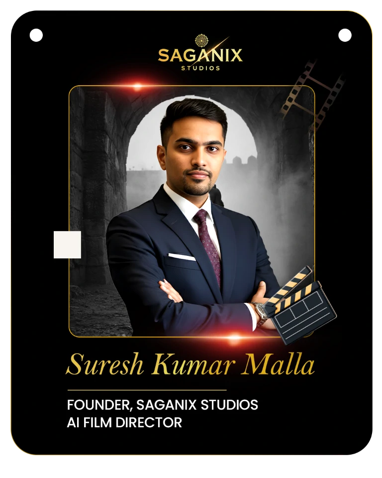 Suresh Kumar Malla, AI Film Director and Founder of SagaNix Studios
