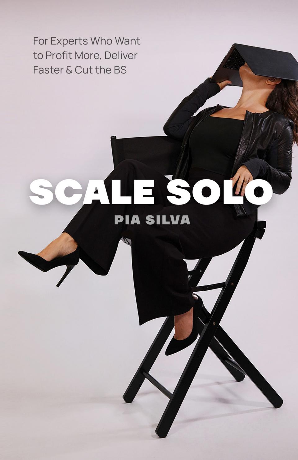 Scale Solo by Pia Silva — book cover