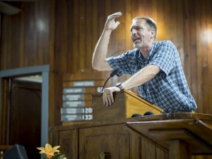 Eric Damron Preaching