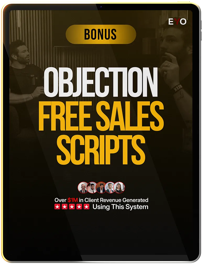 Objection-Free Sales Scripts bonus