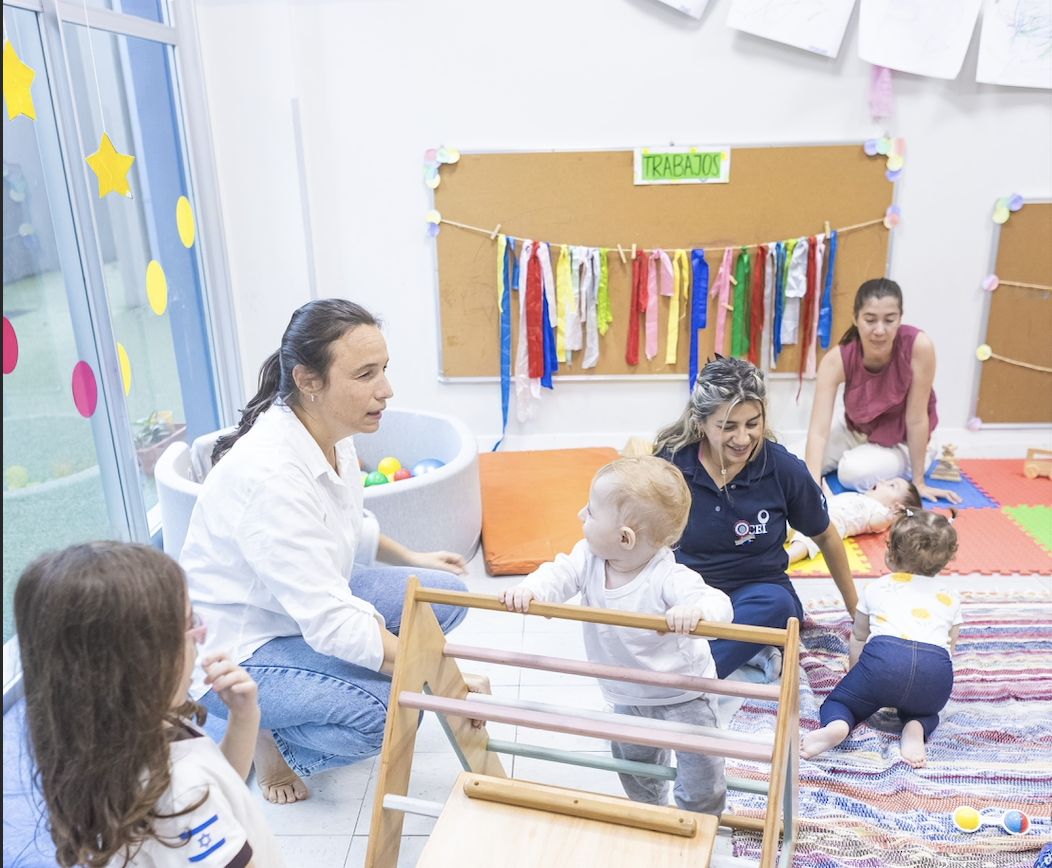 Espacio Nido del CEI — encuentros de mamás con bebés de 6 a 18 meses