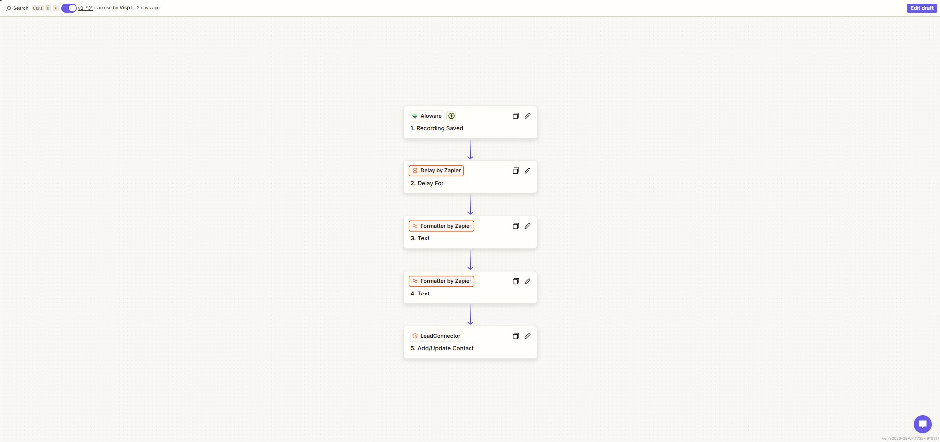 Zapier Integration Flow 4