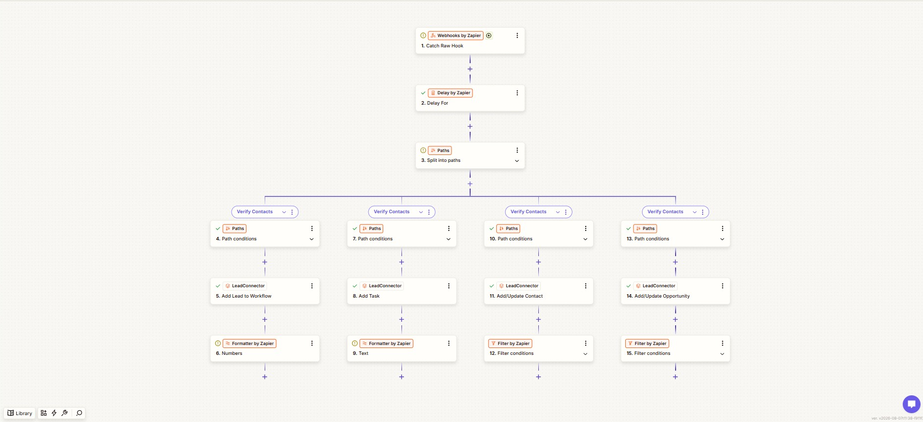 Zapier Integration Flow 3