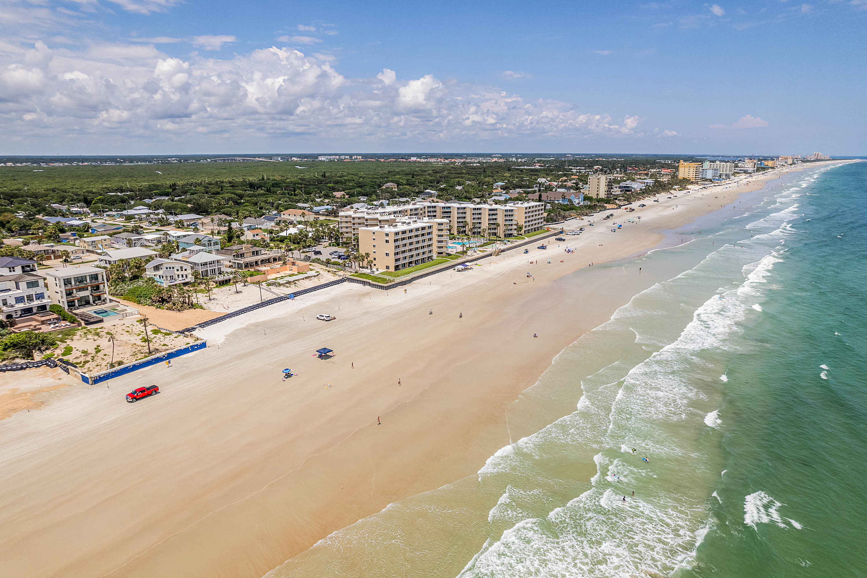 New Smyrna Beach, Florida aerial view