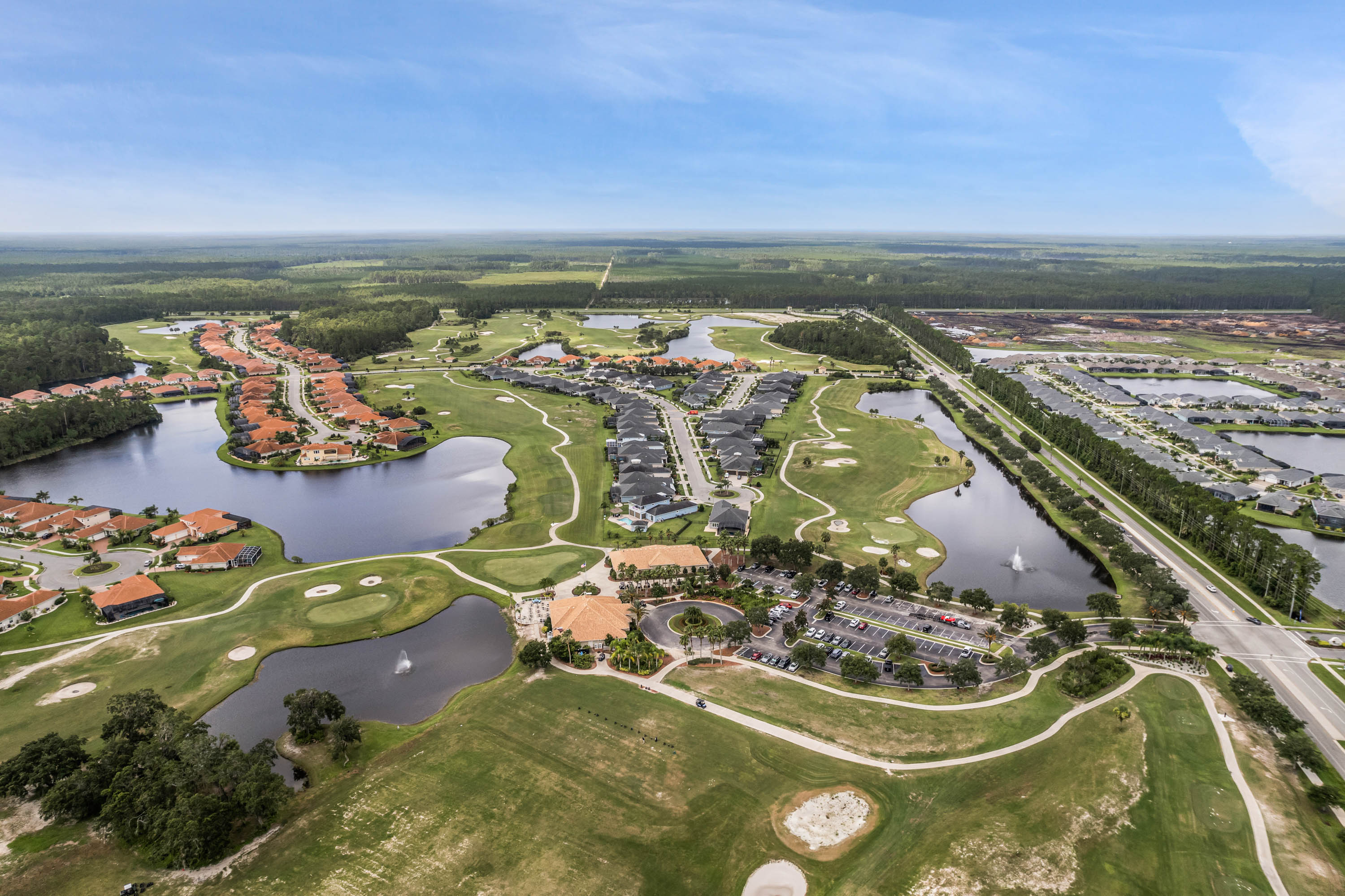 Venetian Bay golf community New Smyrna Beach