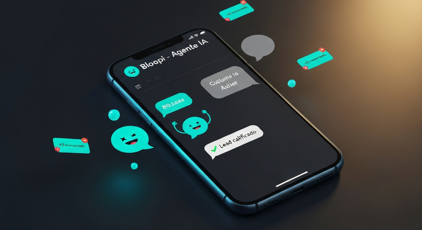 Bloopi: agente IA propio de Bloop operando en WhatsApp
