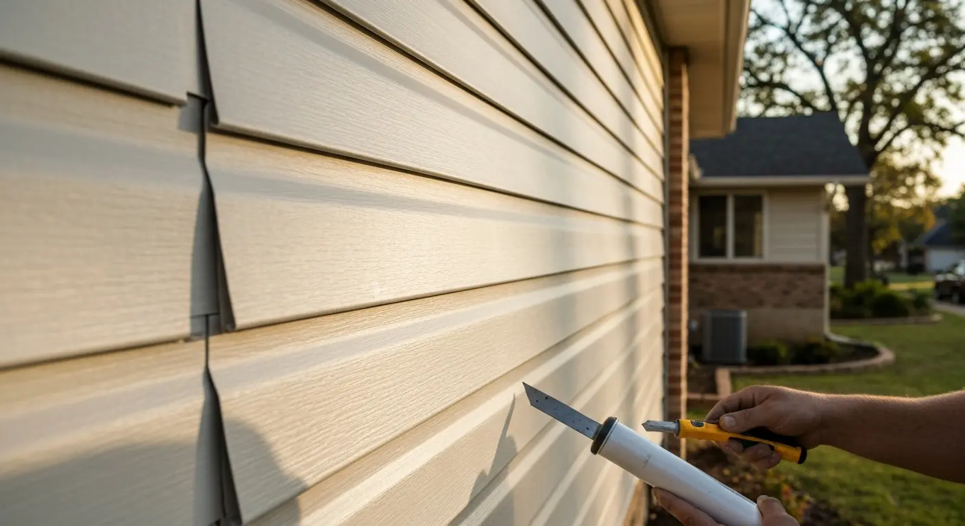 Vinyl siding repair