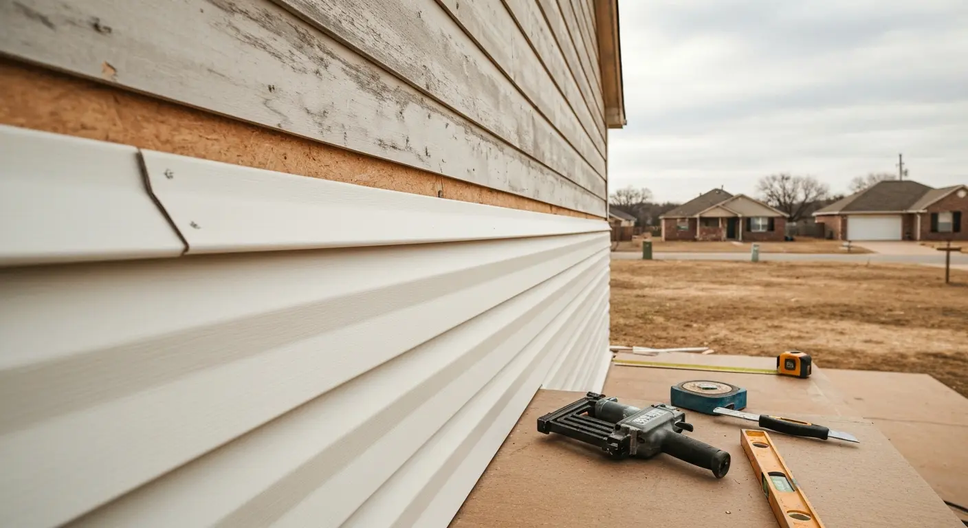 Vinyl siding repair