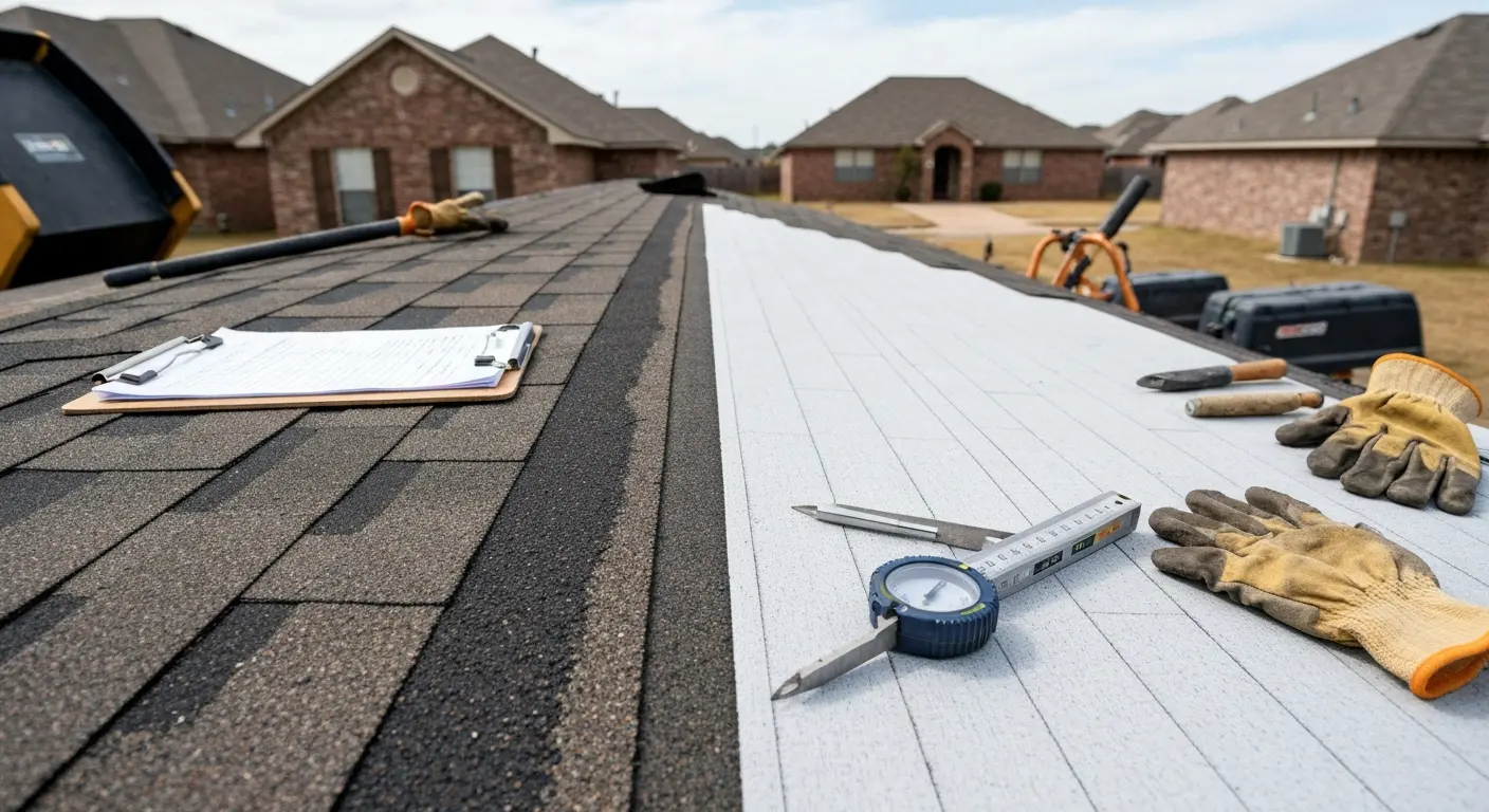 Storm damage restoration