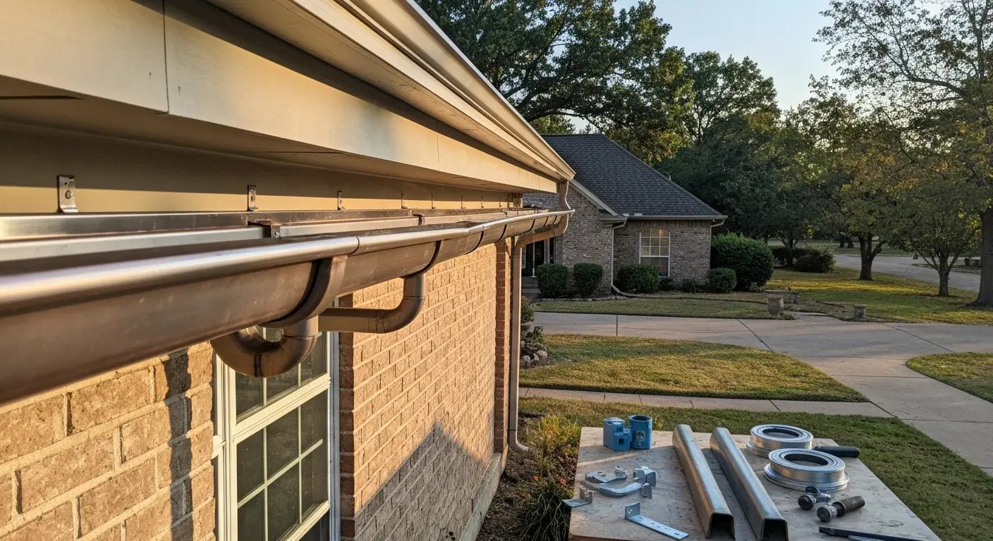 Gutter repair and replacement