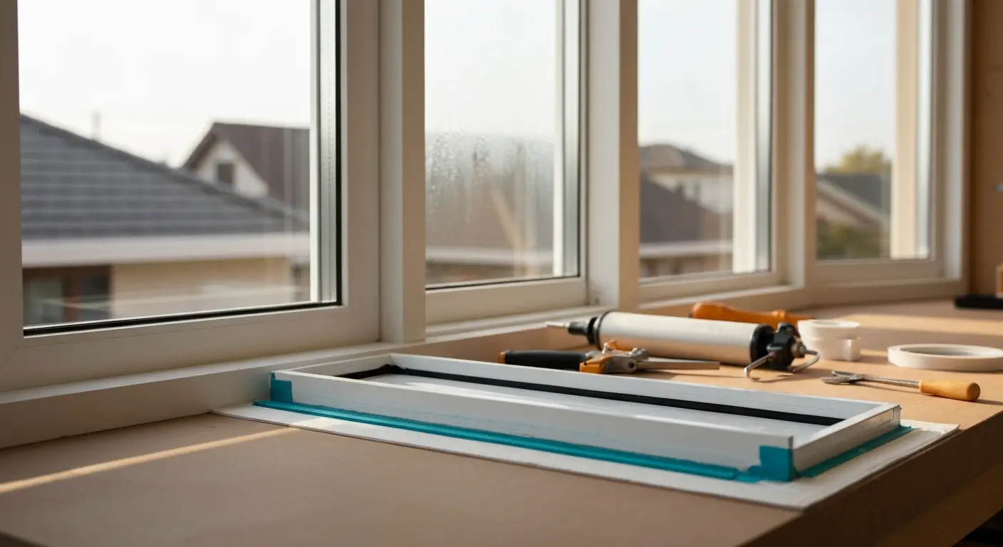 Condensation in window panes