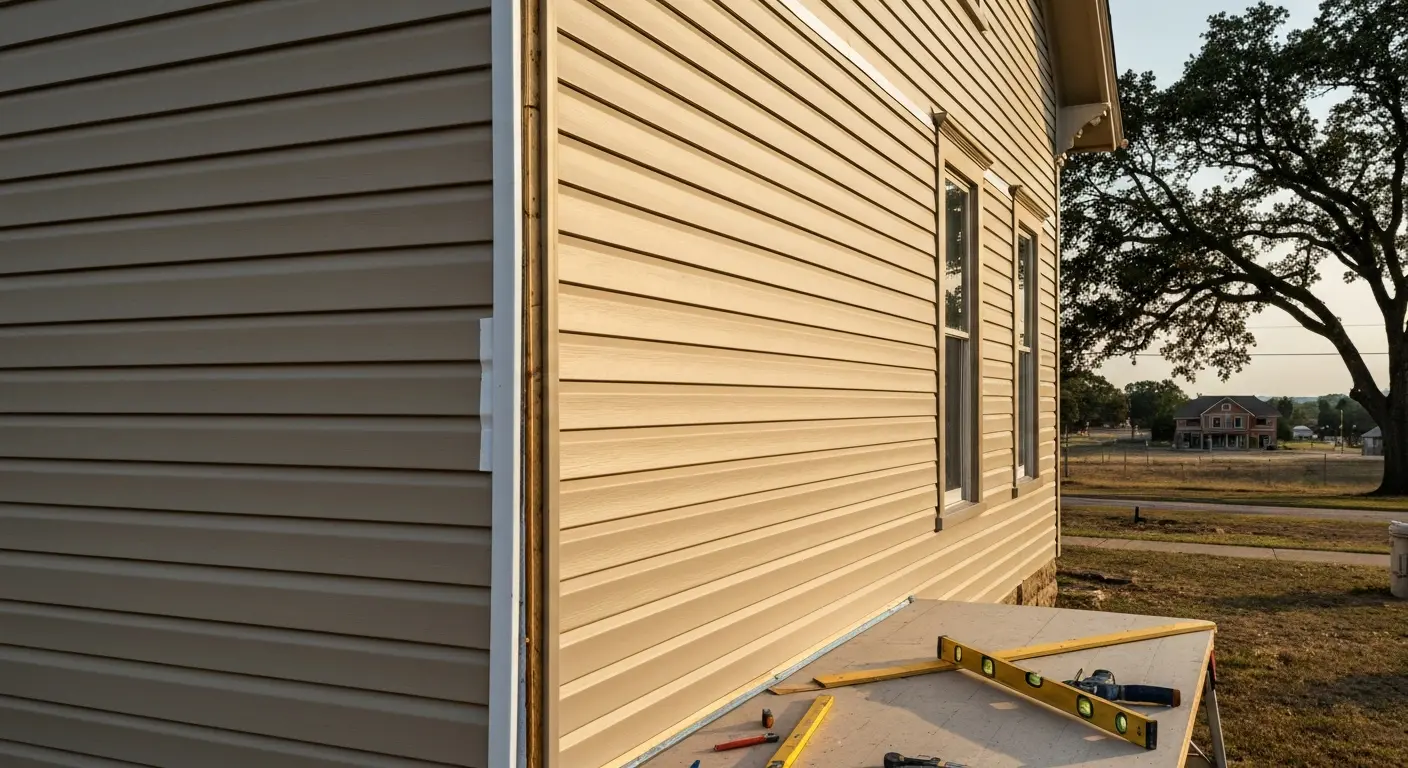 Siding repair project