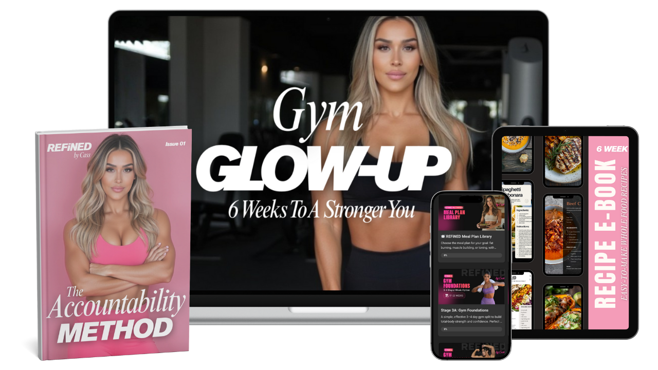 Gym Glow Up Challenge — everything included