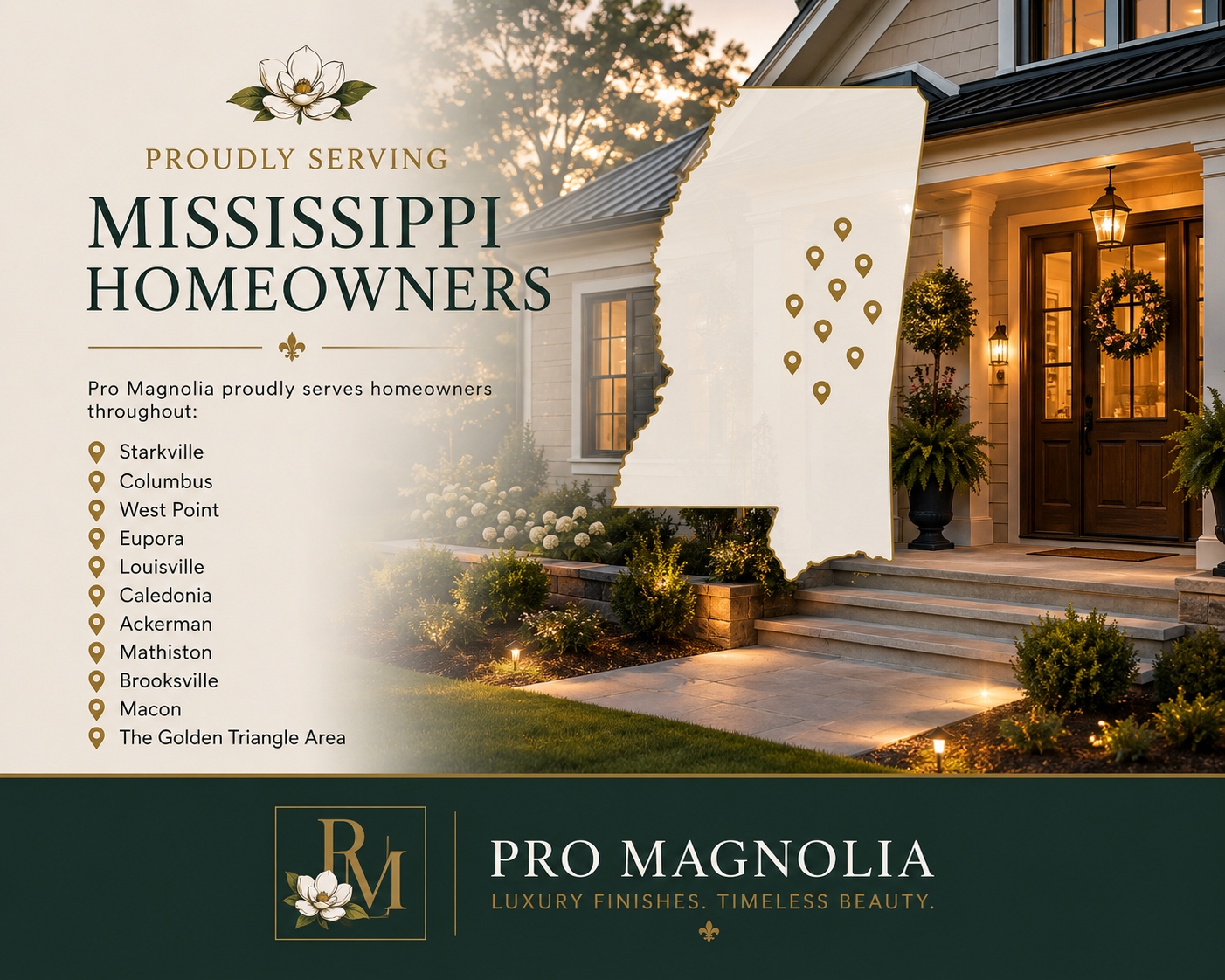 Pro Magnolia project in Mississippi's Golden Triangle