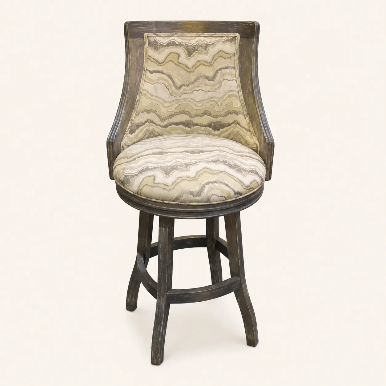 Tobias Designs Bali Swivel Barstool