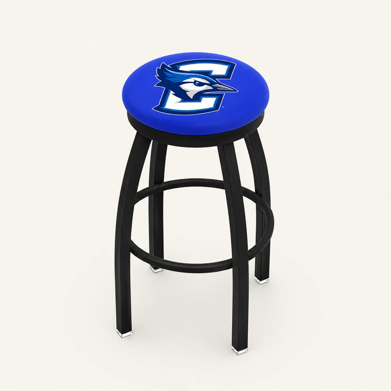 Holland L8B2B Creighton Logo Backless Swivel Stool