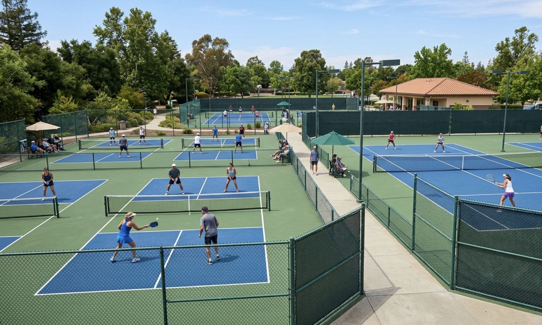 Pickleball and Tennis Courts