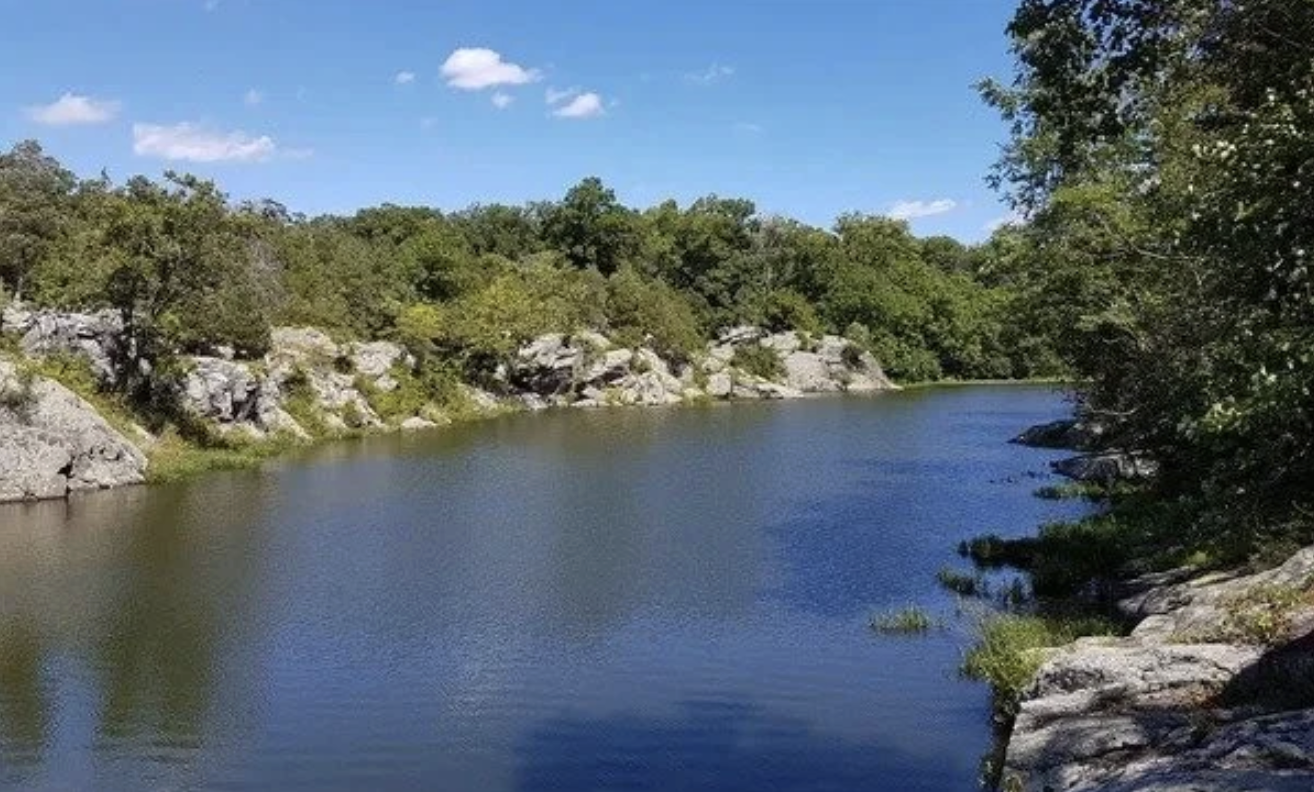 Rolling hills with creeks