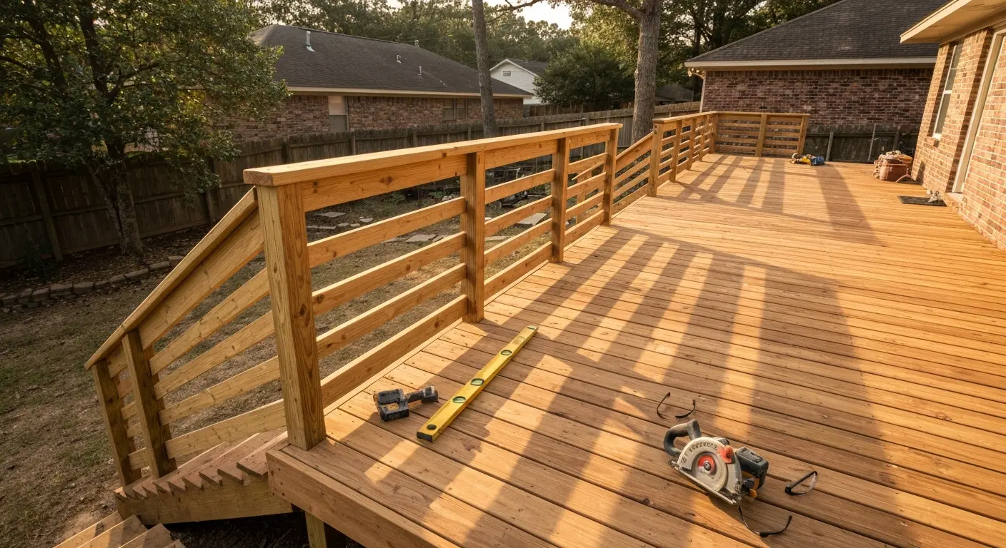 Custom deck construction