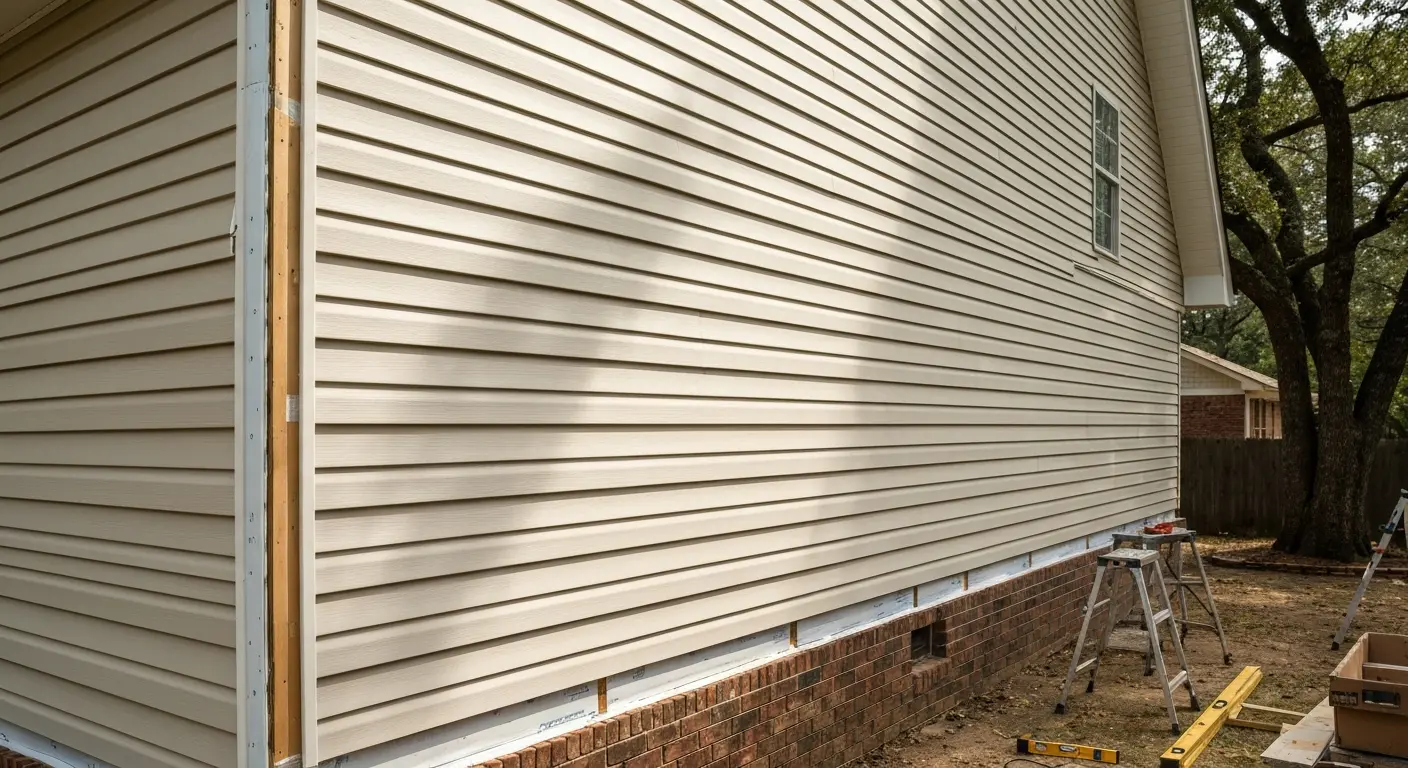 Siding replacement project