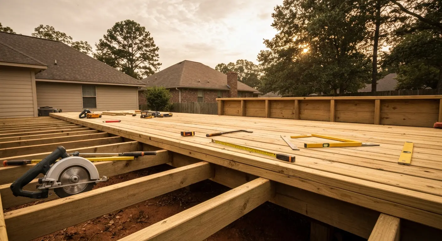 Deck repair and restoration