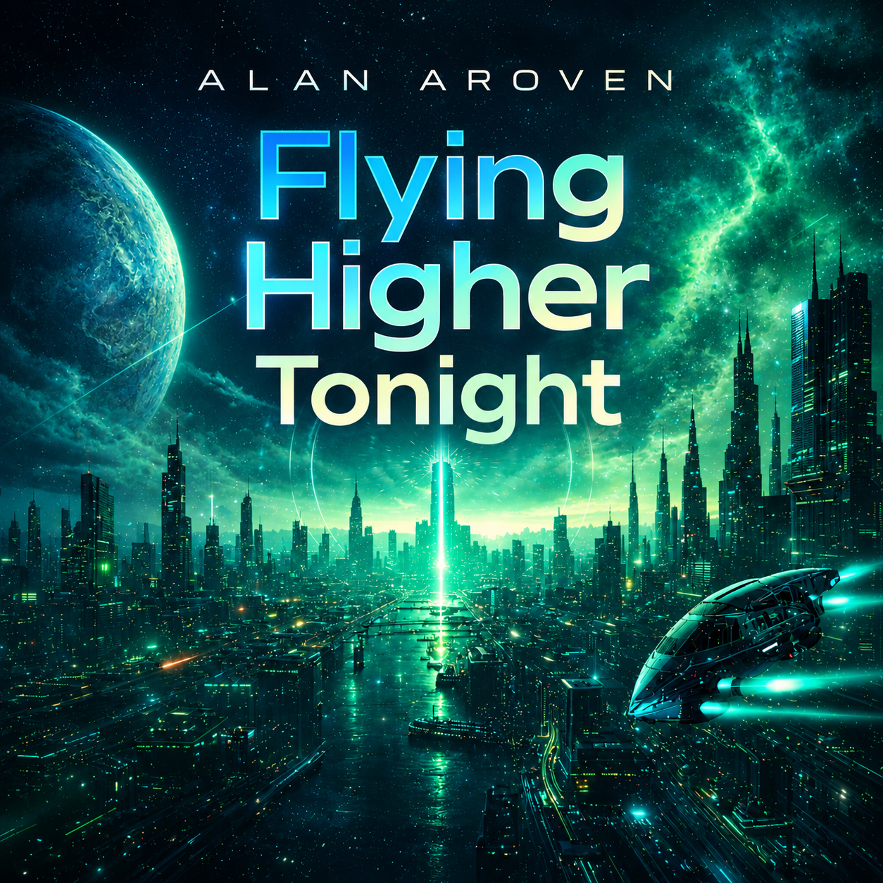Pochette de la chanson Flying higher tonight